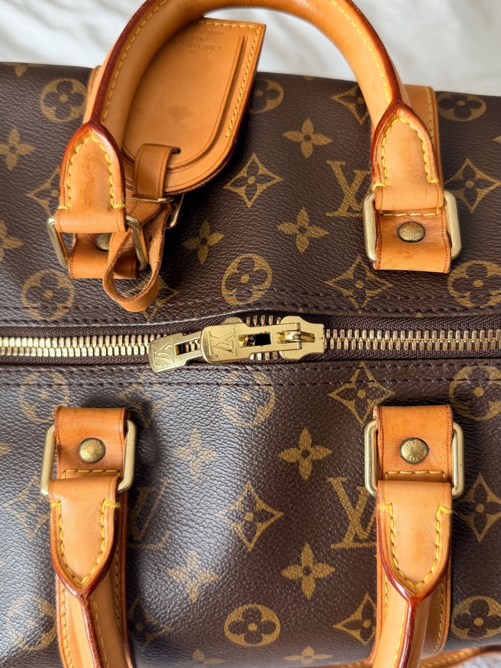 Louis Vuitton Keepall Bandoulière 45 - Picture 6 of 10